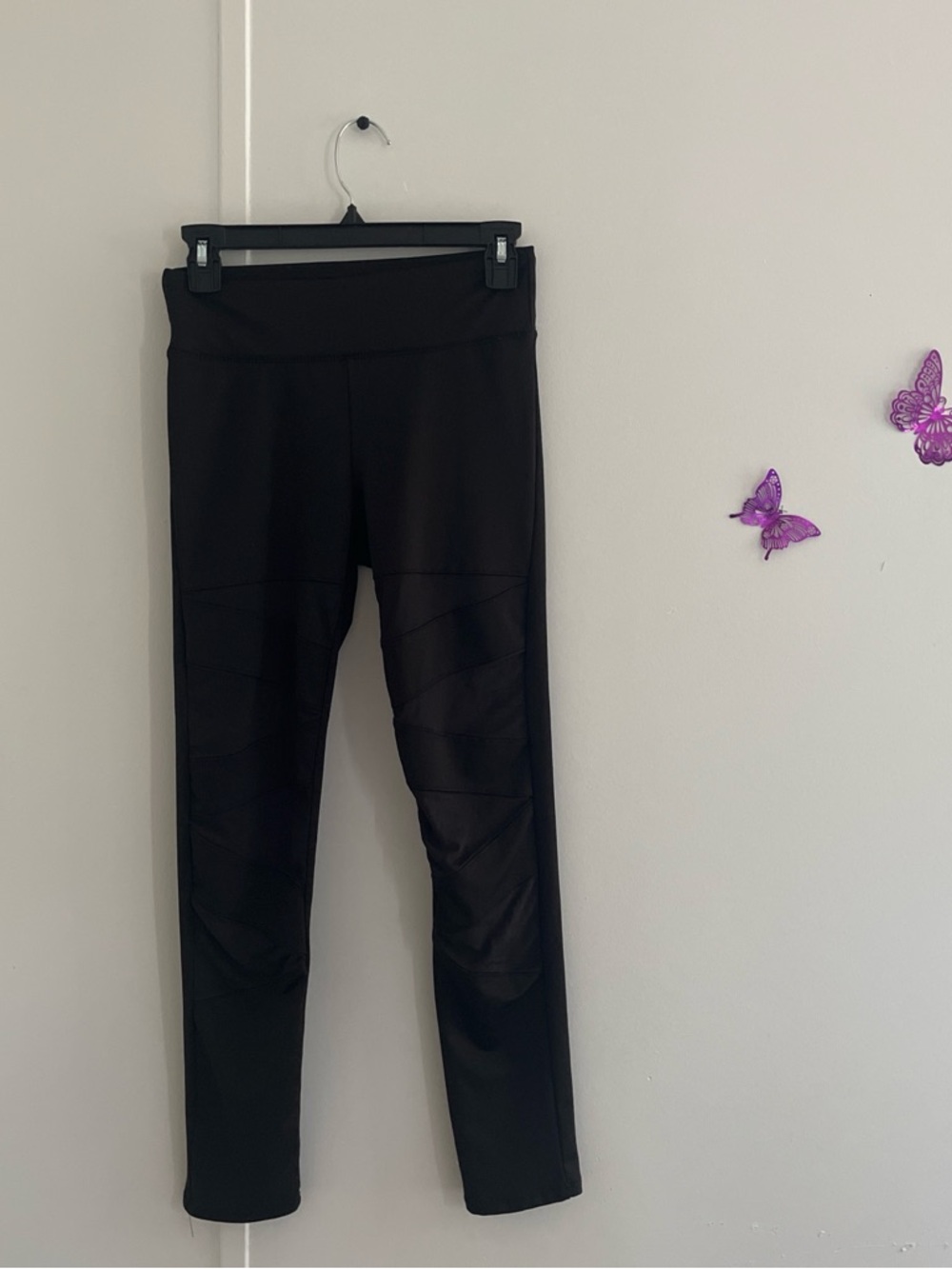Black High-Waist Active Leggings